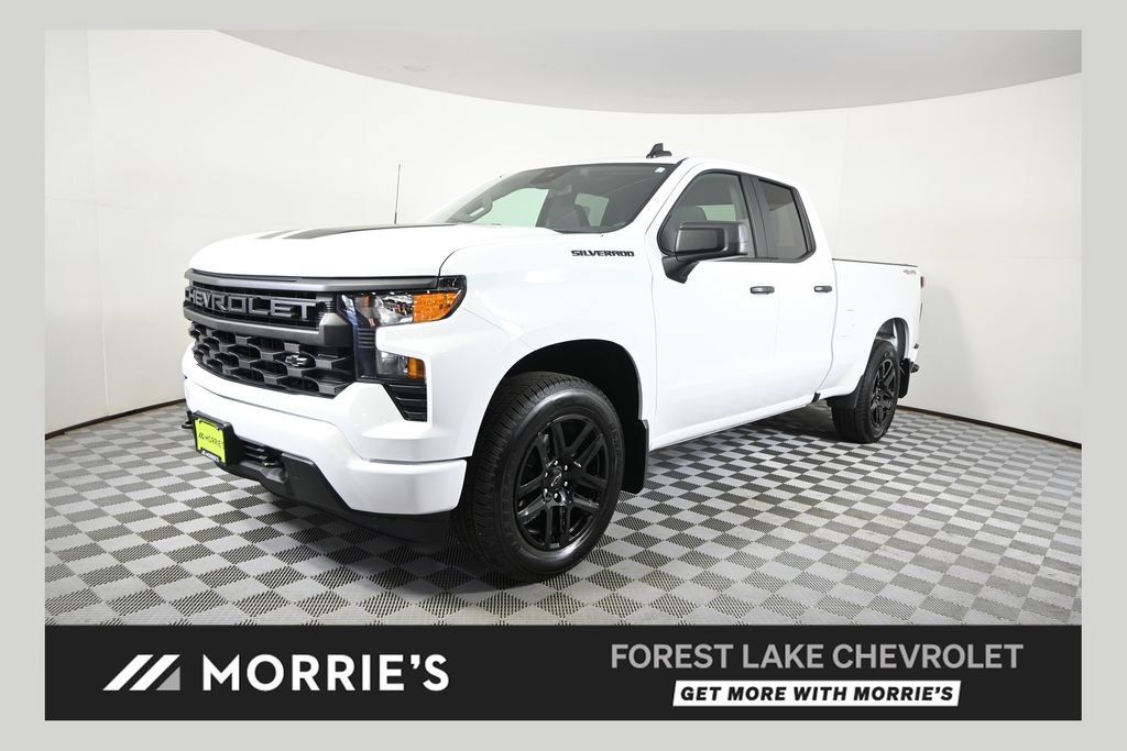 Used 2024 Chevrolet Silverado 1500 Custom w/ Rally Edition AWD/4WD image 1