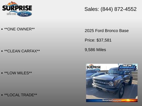 Used 2025 Ford Bronco 4-Door AWD/4WD image 6