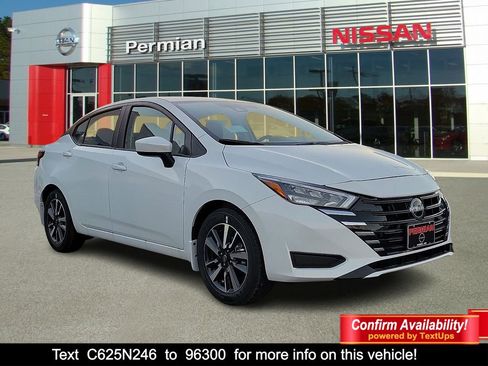 New 2025 Nissan Versa SV w/ Trunk Package image 1