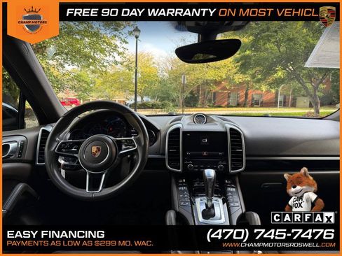 Used 2017 Porsche Cayenne Platinum Edition AWD/4WD image 2