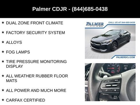 Used 2022 Kia Stinger GT-Line w/ Sun & Sound Package RWD image 18