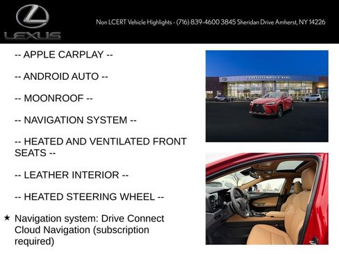 Certified 2025 Lexus NX 350 AWD w/ Premium Package image 6