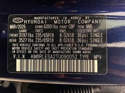 New 2026 Hyundai Palisade SEL AWD/4WD image 30