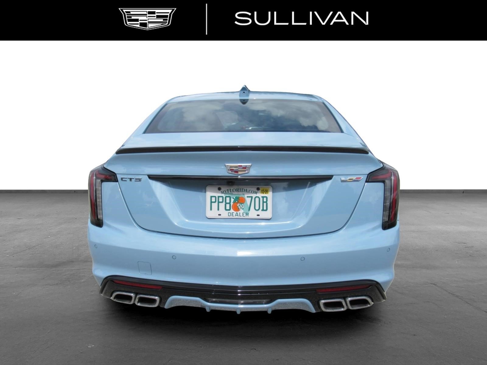 Certified 2025 Cadillac CT5 V w/ Technology Package RWD image 8