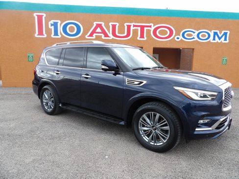 Used 2021 INFINITI QX80 Luxe image 3