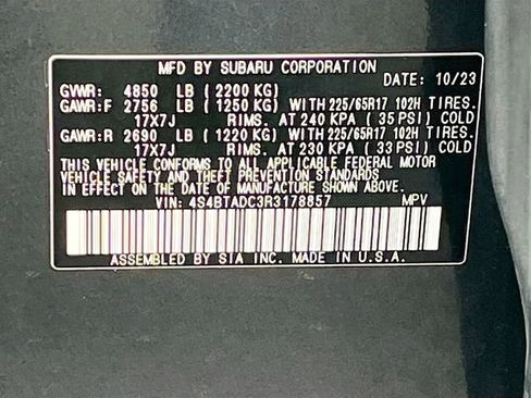 Used 2024 Subaru Outback Premium image 33