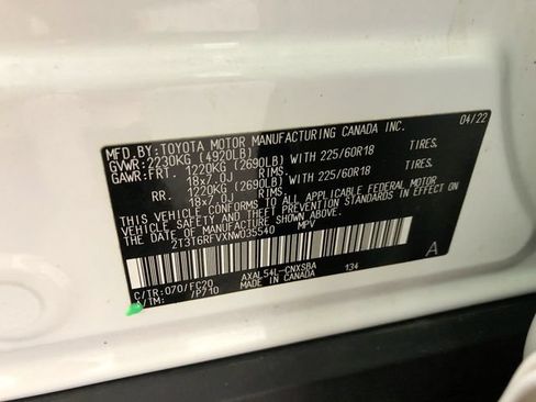 Used 2022 Toyota RAV4 SE w/ Convenience Package AWD/4WD image 32