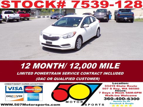 Used 2014 Kia Forte LX w/ Popular Package FWD image 2