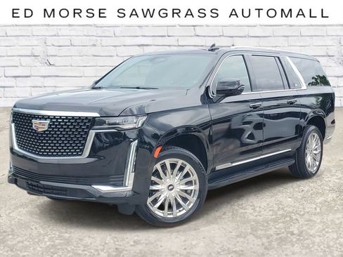 Used 2022 Cadillac Escalade ESV Premium Luxury RWD image 1