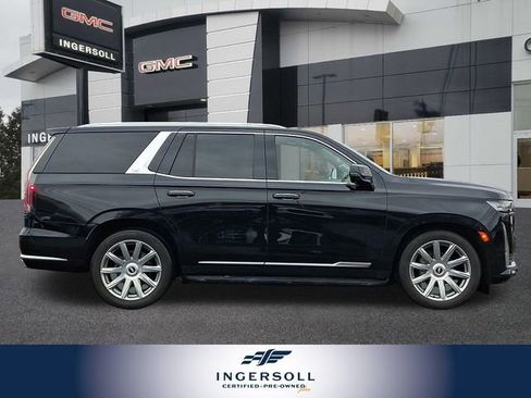 Used 2021 Cadillac Escalade Premium Luxury Platinum w/ Heavy-Duty Trailer Package image 10