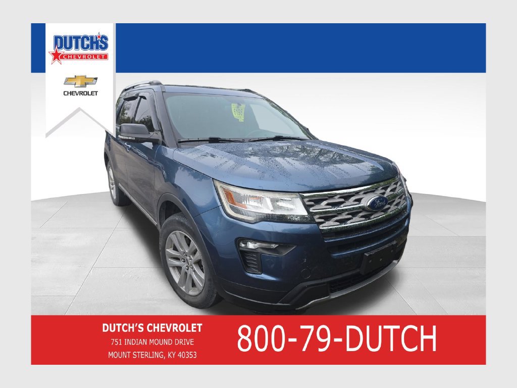 Used 2018 Ford Explorer XLT w/ Equipment Group 201A AWD/4WD 360° Tour