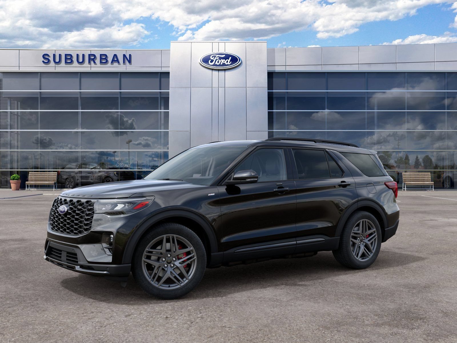 New 2027 Ford Explorer ST-Line w/ Premium Package AWD/4WD 360° Tour