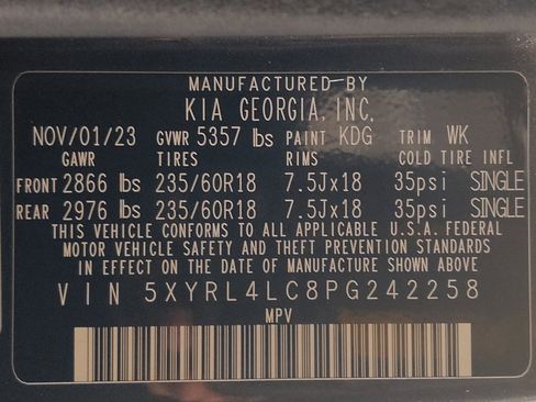 Used 2023 Kia Sorento S FWD image 33