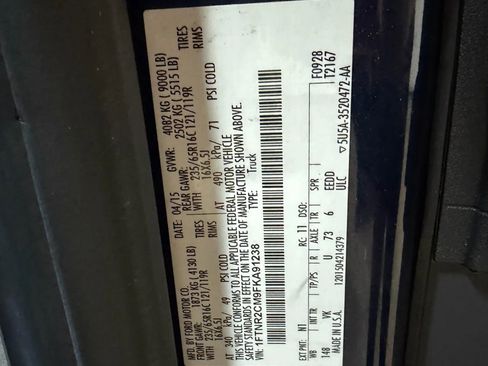 Used 2015 Ford Transit 250 148 Medium Roof image 64