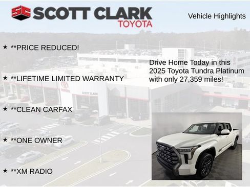 Used 2025 Toyota Tundra Platinum AWD/4WD image 13