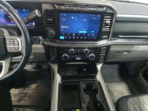 Used 2023 Ford F250 Limited w/ Snow Plow Prep Package AWD/4WD image 11