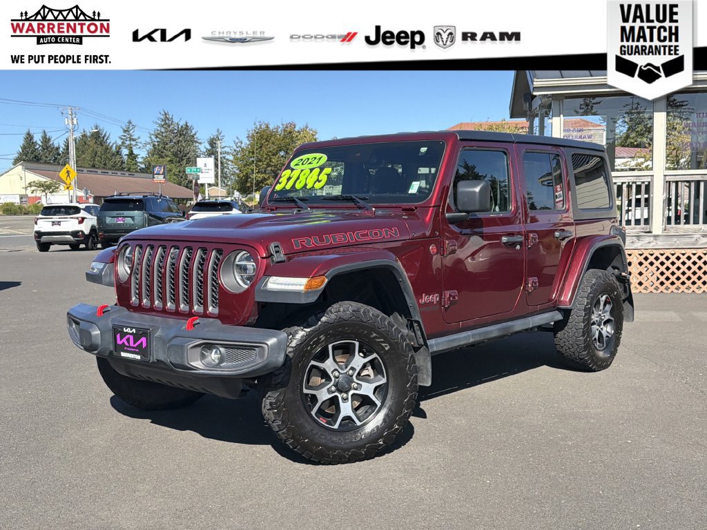 Used 2021 Jeep Wrangler Unlimited Rubicon AWD/4WD 360° Tour