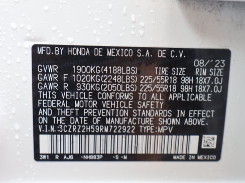 Used 2024 Honda HR-V Sport image 39