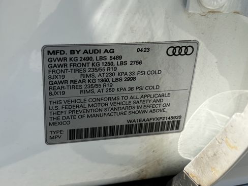 Used 2023 Audi Q5 2.0T Premium Plus w/ Premium Plus Package AWD/4WD image 37