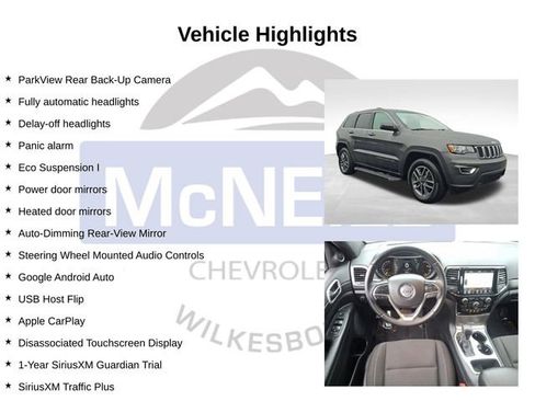 Used 2020 Jeep Grand Cherokee Laredo w/ 18" Wheel & 8.4" Radio Group RWD image 11