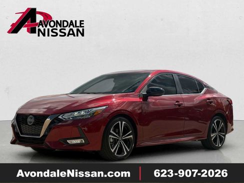 Certified 2021 Nissan Sentra SR FWD image 1