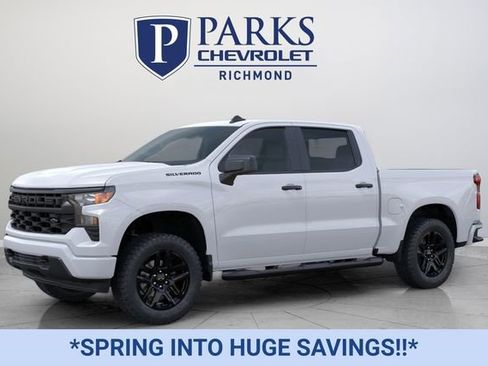 New 2026 Chevrolet Silverado 1500 Custom w/ Turbomax Blackout Package image 2