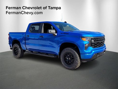 New 2026 Chevrolet Silverado 1500 Custom w/ Turbomax Blackout Package image 1