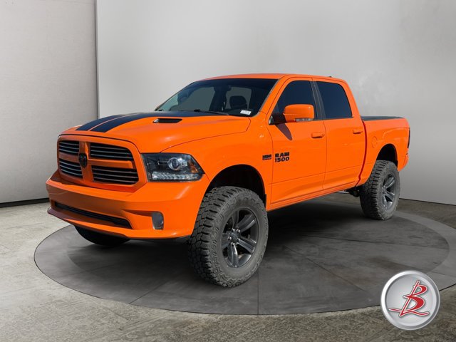 Used 2017 RAM 1500 Sport w/ Ignition Orange Sport Package AWD/4WD image 3