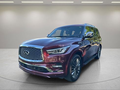 Used 2021 INFINITI QX80 Sensory w/ Cargo Package AWD/4WD image 1