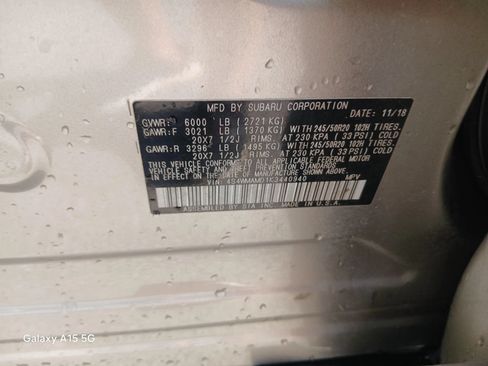 Used 2019 Subaru Ascent Limited AWD/4WD image 10
