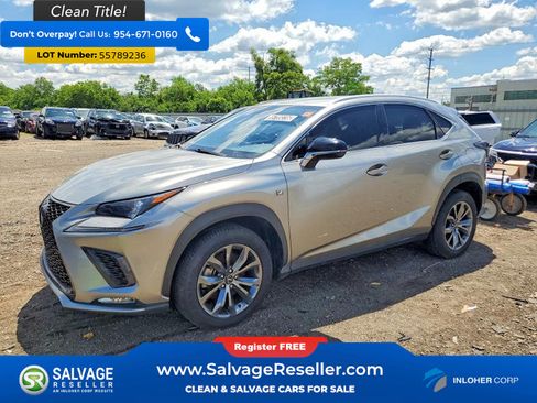 Used 2020 Lexus NX 300 F Sport w/ Accessory Package 2 FWD image 1