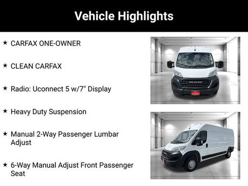 Used 2023 RAM ProMaster 2500 FWD image 2