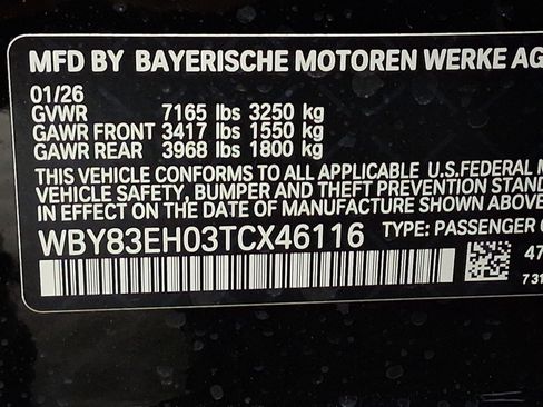 New 2026 BMW i7 M70 w/ Executive Package AWD/4WD image 18