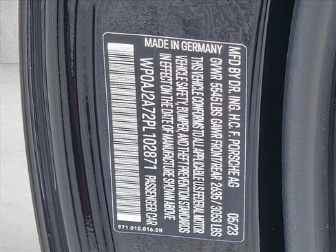 Used 2023 Porsche Panamera Platinum Edition image 15