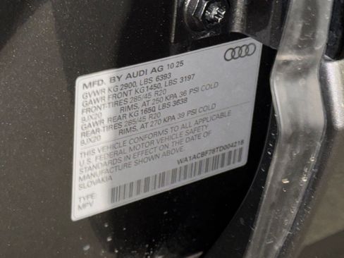Certified 2026 Audi Q7 2.0T Premium w/ Convenience Plus Package AWD/4WD image 28