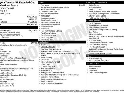 Used 2022 Toyota Tacoma SR image 11