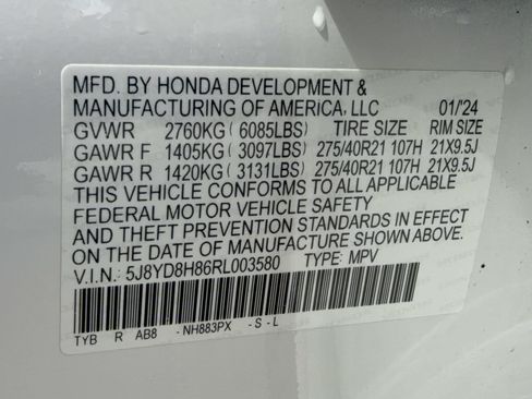 Used 2024 Acura MDX Type S w/ Advance Package AWD/4WD image 32