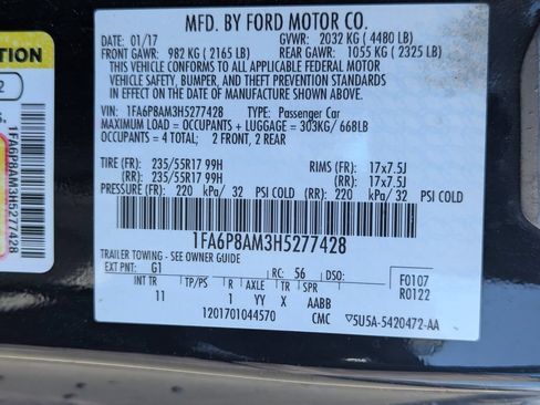 Used 2017 Ford Mustang Coupe RWD image 34