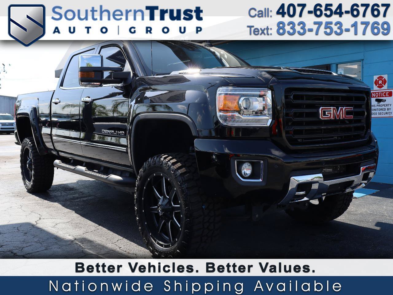 Used 2017 GMC Sierra 2500 Denali w/ Duramax Plus Package AWD/4WD image 1