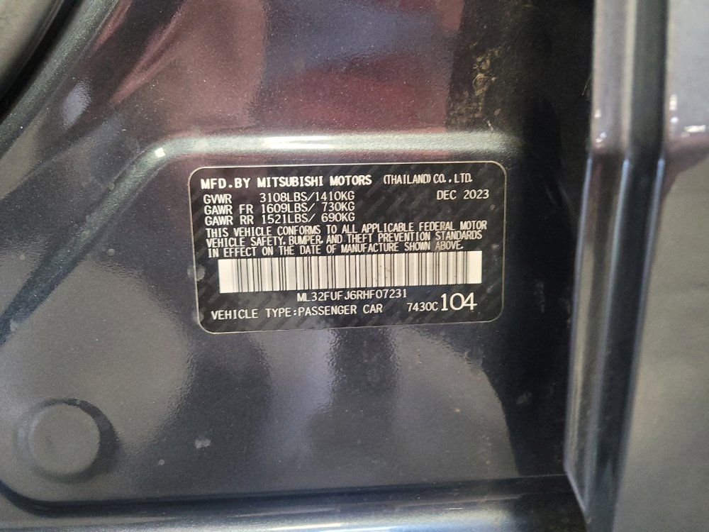 Used 2024 Mitsubishi Mirage G4 LE FWD image 33