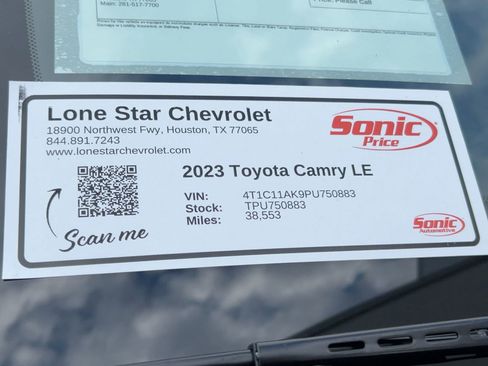 Used 2023 Toyota Camry LE image 19