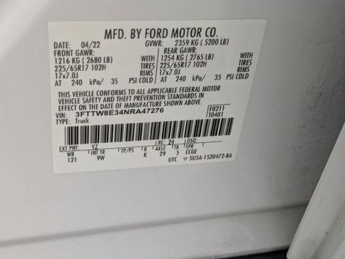 Used 2022 Ford Maverick XL FWD image 16