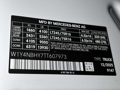 Used 2026 Mercedes-Benz Sprinter 2500 image 41