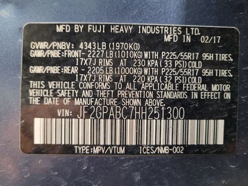 Used 2017 Subaru Crosstrek 2.0i Premium image 33