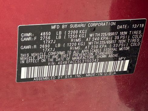 Used 2020 Subaru Outback Premium image 39