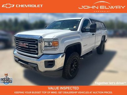 Used 2017 GMC Sierra 2500 4x4 Regular Cab w/ Snow Plow Prep Package