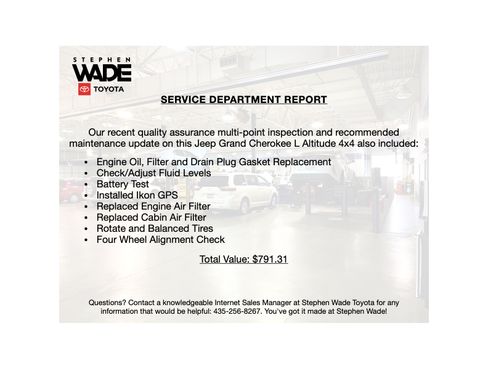 Used 2023 Jeep Grand Cherokee L Laredo AWD/4WD image 4
