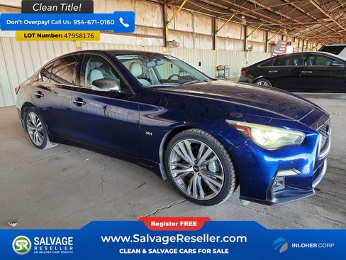 Used 2018 INFINITI Q50 Sport w/ Sensory Package (Sport) image 5