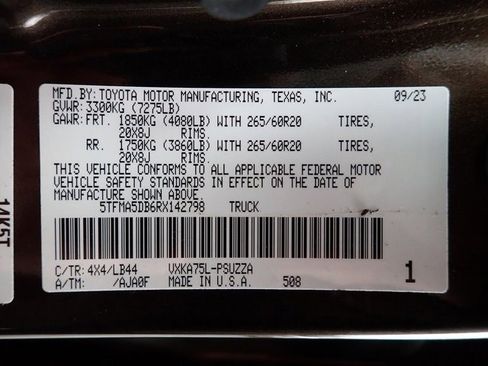 Used 2024 Toyota Tundra 1794 Edition image 23