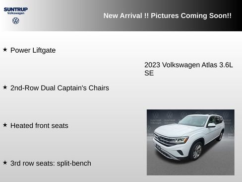 Used 2023 Volkswagen Atlas SE w/ Panoramic Sunroof Package AWD/4WD image 11
